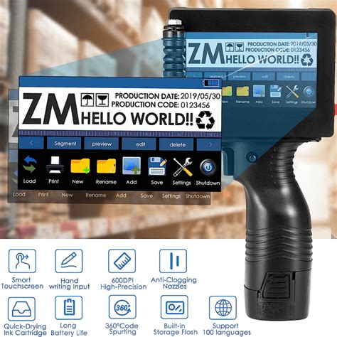 Handheld Digital Printer 的图像结果