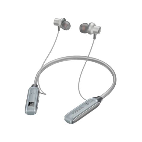 Promate Leap in Ear Neckband Earphones,Premium Dynamic Hd Sporty Neckb