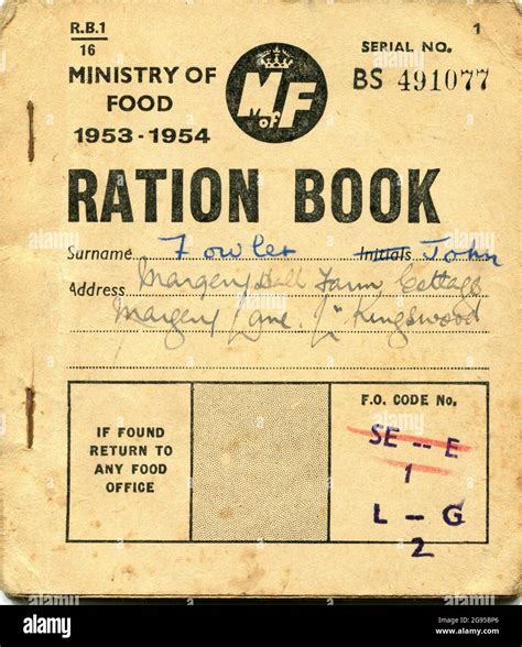 Rations ww2 hi-res stock photography and images - Alamy