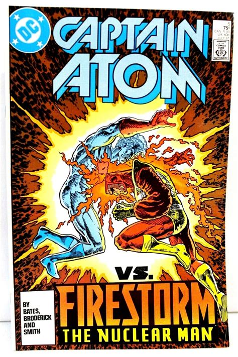Captain Atom #5 vs Firestorm Nuclear Man Dr. Spectro 1987 Comic DC ...
