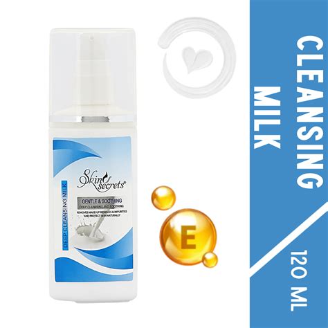 Deep Cleansing Milk with Vitamin E Oil for Gentle, Cleansed, Soft Skin ...