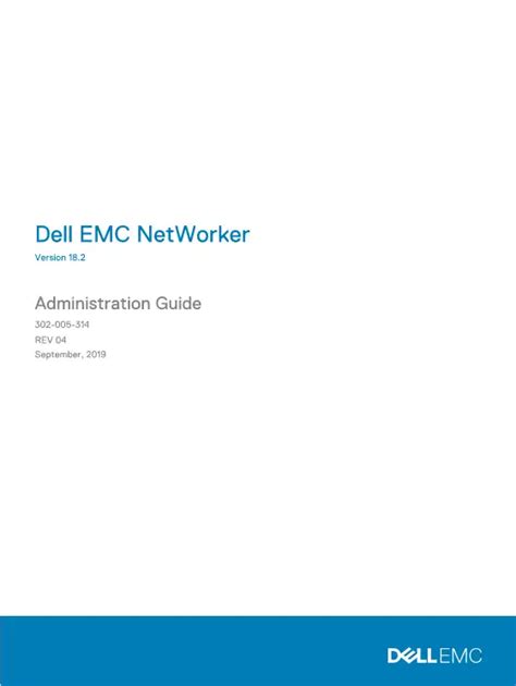 Image result for EMC NetWorker Administration Guide