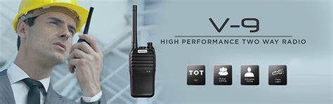 ASPERA V9 2-Way Radio Long Range High Performance Licence Free walkie