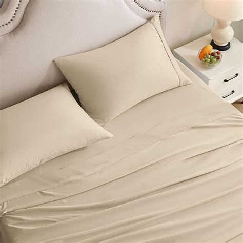 Amazon.com: Twin Sheets Set, 3 Pieces Hotel Luxury Soft Microfiber Bed ...