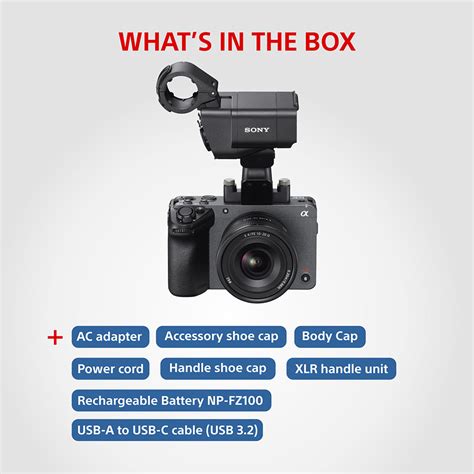 Sony Cinema Line FX30 (ILME-FX30) with XLR Handle | Super 35 | Compact