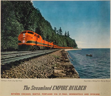 #313: A POSTER FOR GREAT NORTHERN STREAMLINER EMPIRE BUILDER