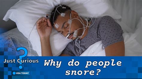 Why do people snore? Here's the science behind the behavior.