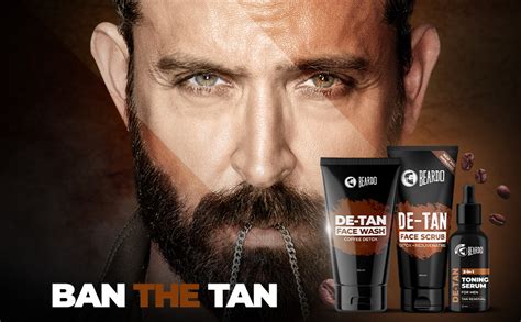 Beardo De Tan Skin Care Trio Combo (Pack of 3) | De-Tan Face wash ...