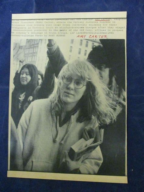 1986 Amy Carter Garrahy Judicial Complex Providence RI Wire Press Photo ...