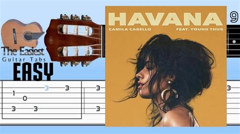 The Easiest Guitar Tabs: Camila Cabello - Havana (Easy) | Guitar tabs ...