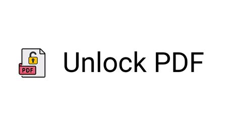 Image result for How to Unlock PDF Files