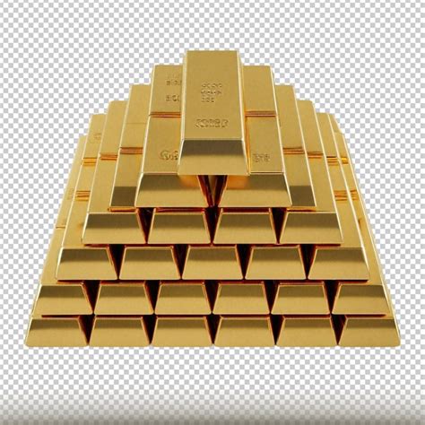 Gold bar stack PSD, High Quality Free PSD Templates for Download | Freepik