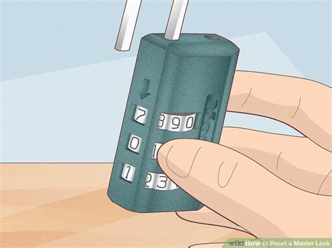 Image result for How to Reset Master Lock Code