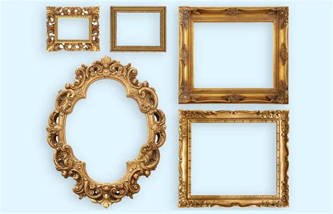 Vintage Style Picture Frames