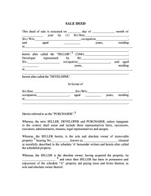खरेदी खत नमुना Pdf - Fill and Sign Printable Template Online