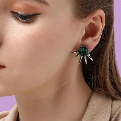 Buy SOHI Gold Plated Designer Stud Earrings(4081) Online