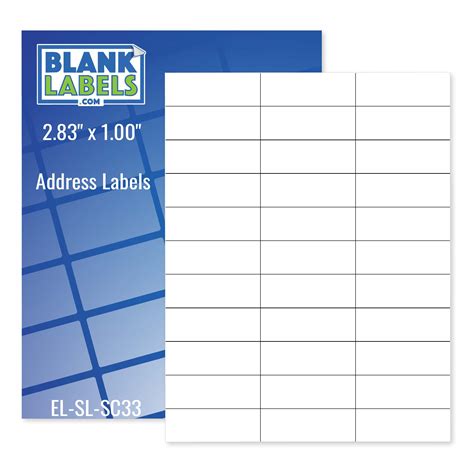 33 Labels Per Sheet Template - Bolivaralumni.com