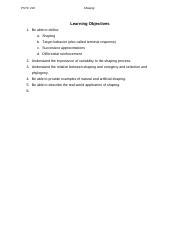 Image result for Shaping Example