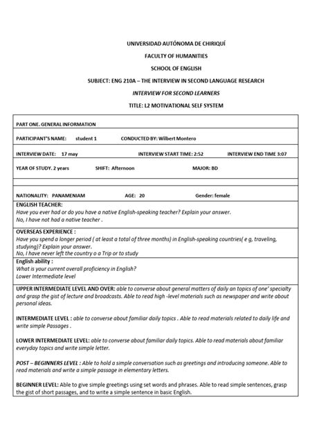 Interview Activity 的图像结果