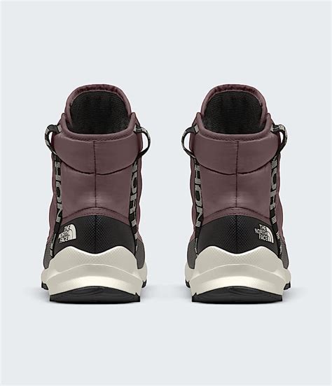 The North Face Womens Thermoball Lace Up Luxe Waterproof Boots Tawny ...