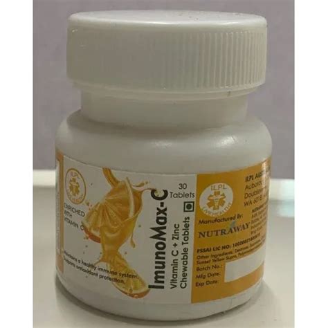 Vitamin C Zinc Chewable Tablets - Boost Immunity At Best Price