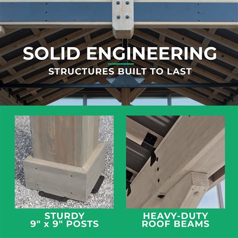 16 x 14 Timber Frame Pavilion
