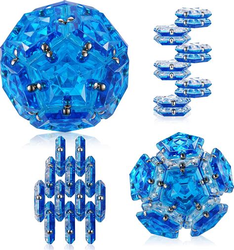 Amazon.com: RoomyRoc Magnetic Fidget Sphere - Pentagons Magnets Balls ...