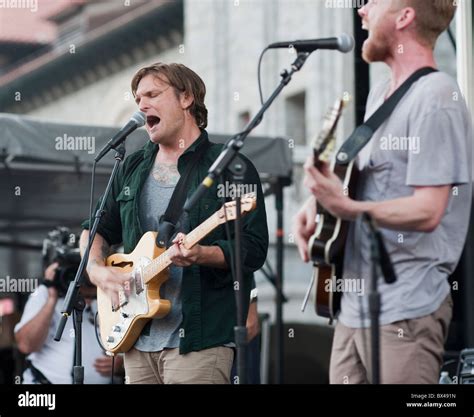 Artscape arts festival, Baltimore Maryland Cold War Kids on stage, Band ...