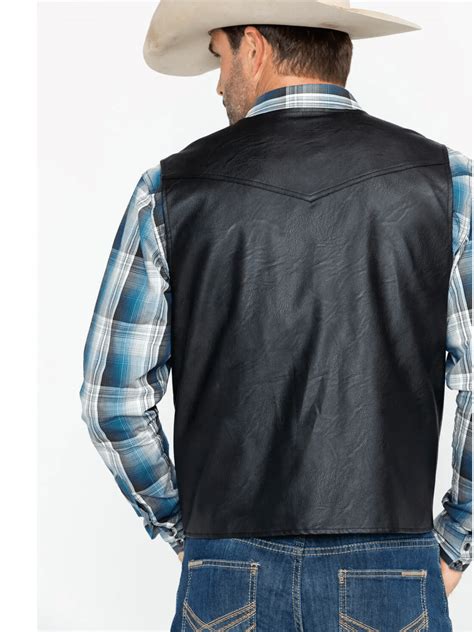Mens Western Vest - The Western Outfitters