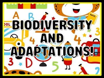 BIODIVERSITY AND ADAPTATIONS! Grade 7 And 8 Science Door Decor school ...