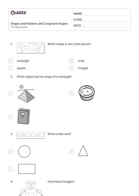 50+ Congruent Figures worksheets for 3rd Class on Quizizz | Free ...
