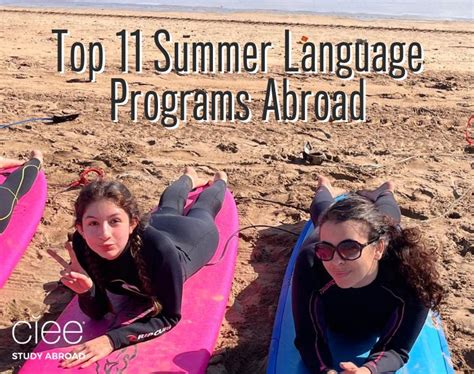 Top 12 Summer Language Programs Abroad