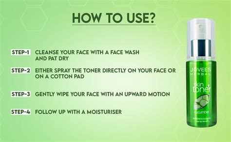Buy Jovees Herbal Cucumber Toner for Glowing and Hydrating Skin | Face ...