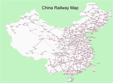China railway maps 2024 train map of high speed rail pdf download – Artofit