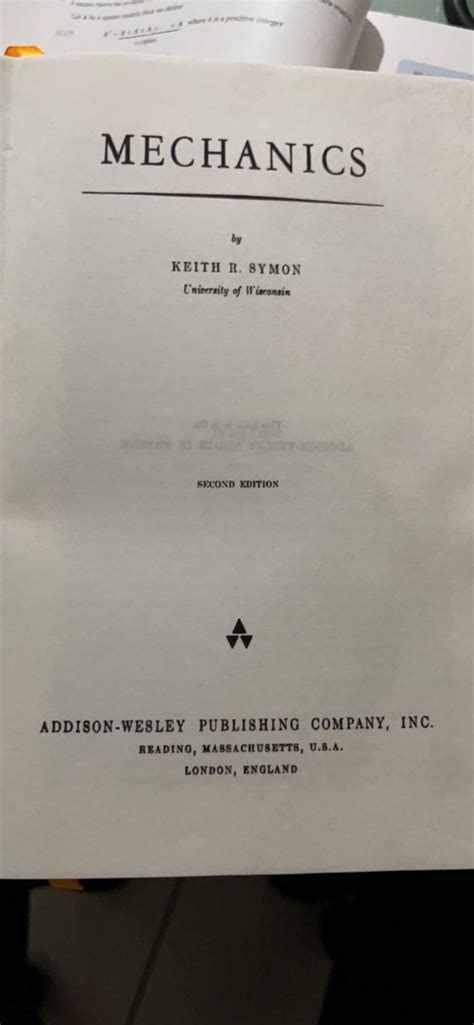 Mechanics (World Student S.) : Symon, Keith R.: Amazon.in: Books