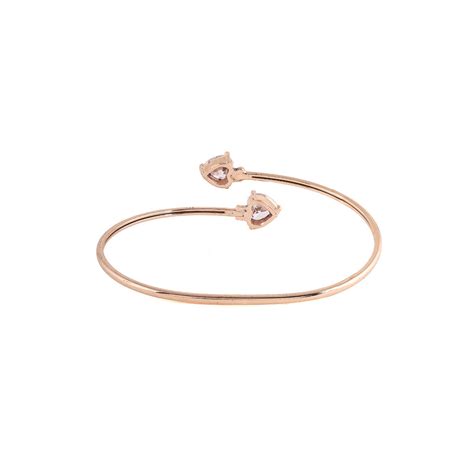 Buy PRITA Simple Stone Gold Plated Bracelet Online