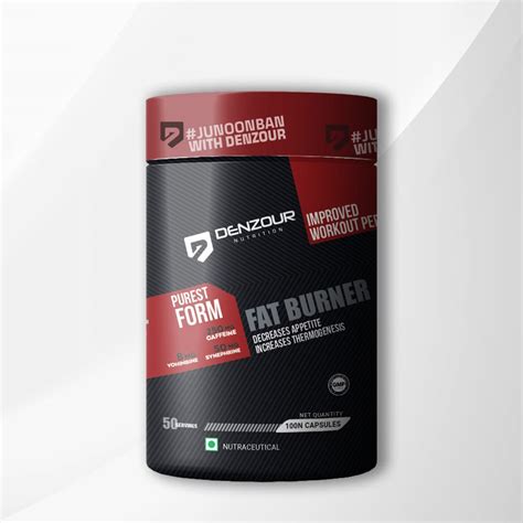 DENZOUR NUTRITION FAT BURNER | PACK OF 1 (100 CAPSULES) | WEIGHT ...