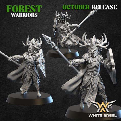 Acheter White Angel Miniatures - Forest Warriors - Lord of the Forest ...