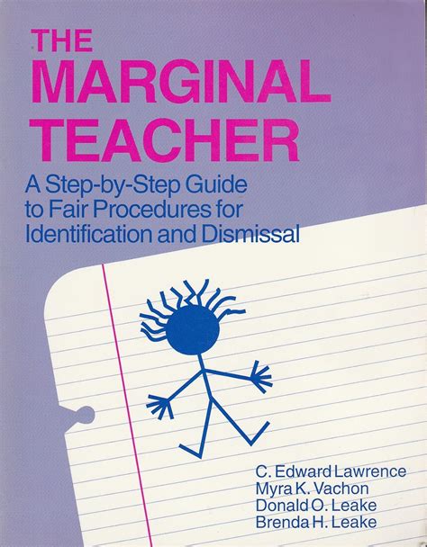 Buy The Marginal Teacher: A Step-by-Step Guide to Fair Procedures for ...