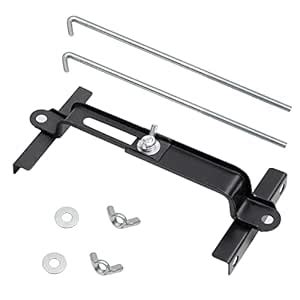 Aoerzn Premium Adjustable Battery Hold Down for Tray, Universal ...