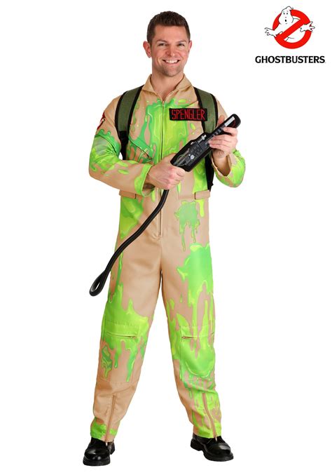 Slime-Covered Ghostbusters Adult Costume | Ghostbusters Costumes