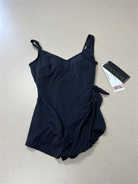 Buy Roxanne Classics 12 38C Bra Sized Swim Suit Sarong One Piece Pinup ...