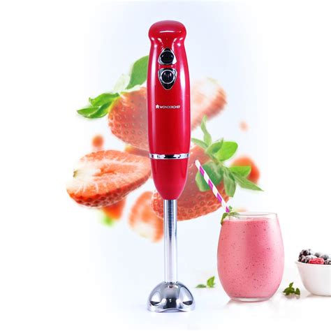 Wonderchef Renewed Crimson Edge 400 W Electric Hand Blender | Powerful ...
