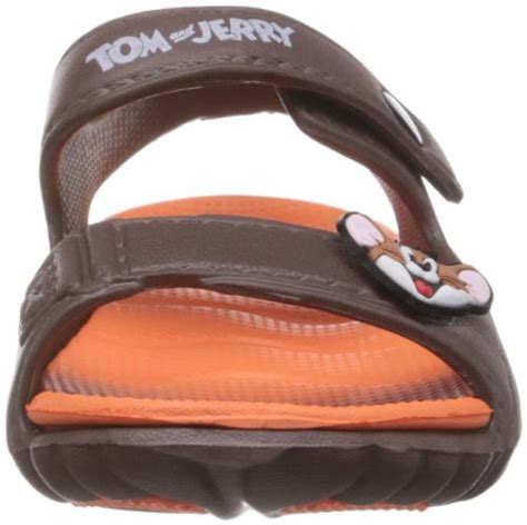 Buy Tom and Jerry Boys Face Brown and Orange Clogs and Mules - 13C UK ...