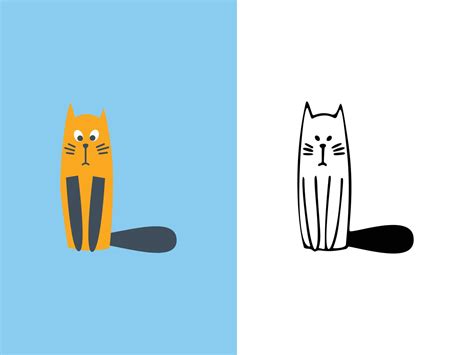 Cute Cats Letter L Logo Designs. 10048351 Vector Art at Vecteezy