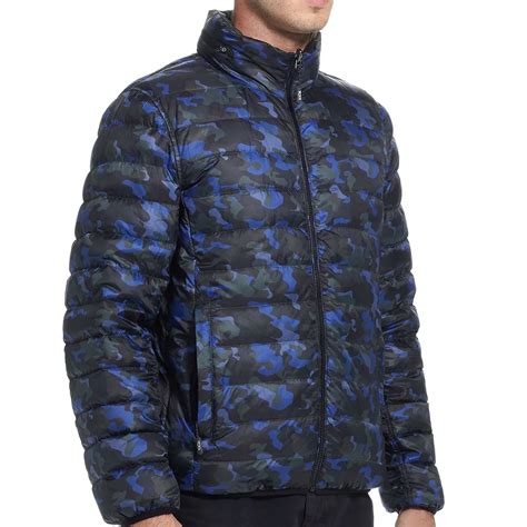 Mens Patrol Reversible Packable Travel Puffer Jacket
