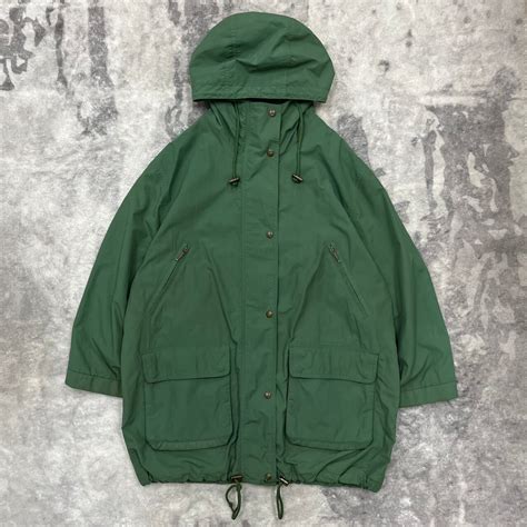 エディーバウアー マウンテンパーカー ナイロンジャケット ジップアップ ドローコード付 XS 古着 古着屋 埼玉 ストリート オンライン 通販 ...