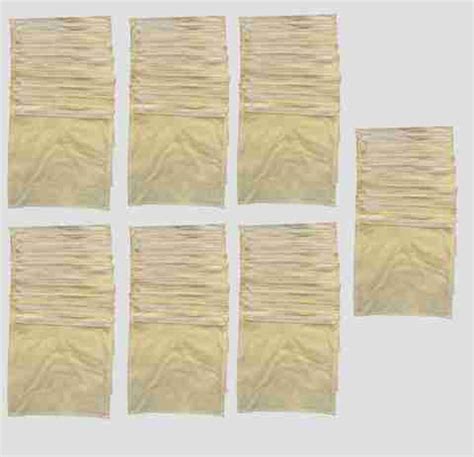 PAREE CREATION Saree Beg Cream PVC Non Woven Zipper Beg Pack of 70 ...