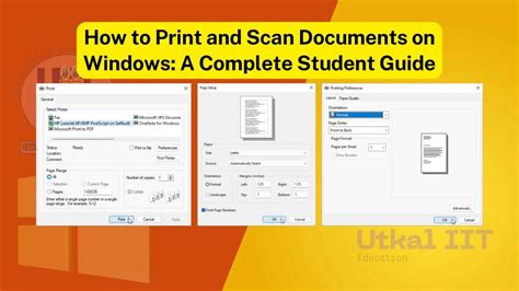 How to Print and Scan Documents on Windows: A Complete Student Guide