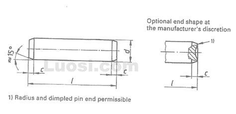 High quality ISO 8734 SKD61 dowel pin